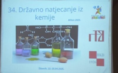 Sudjelovanje na državnom natjecanju iz kemije