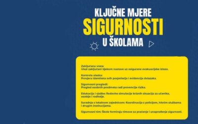 Mjere kontrole ulaska i izlaska u školu