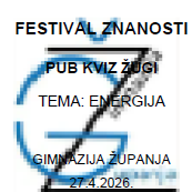 PUB KVIZ S TEMOM „ENERGIJA“